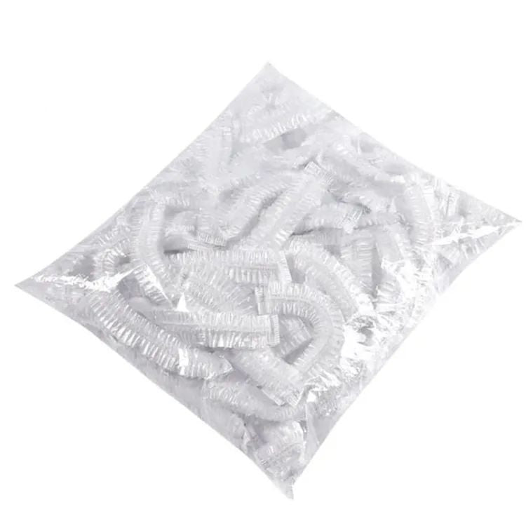 100Pcs Disposable Plastic Bag Food Cover Wrap Elastic Food Bags Lids