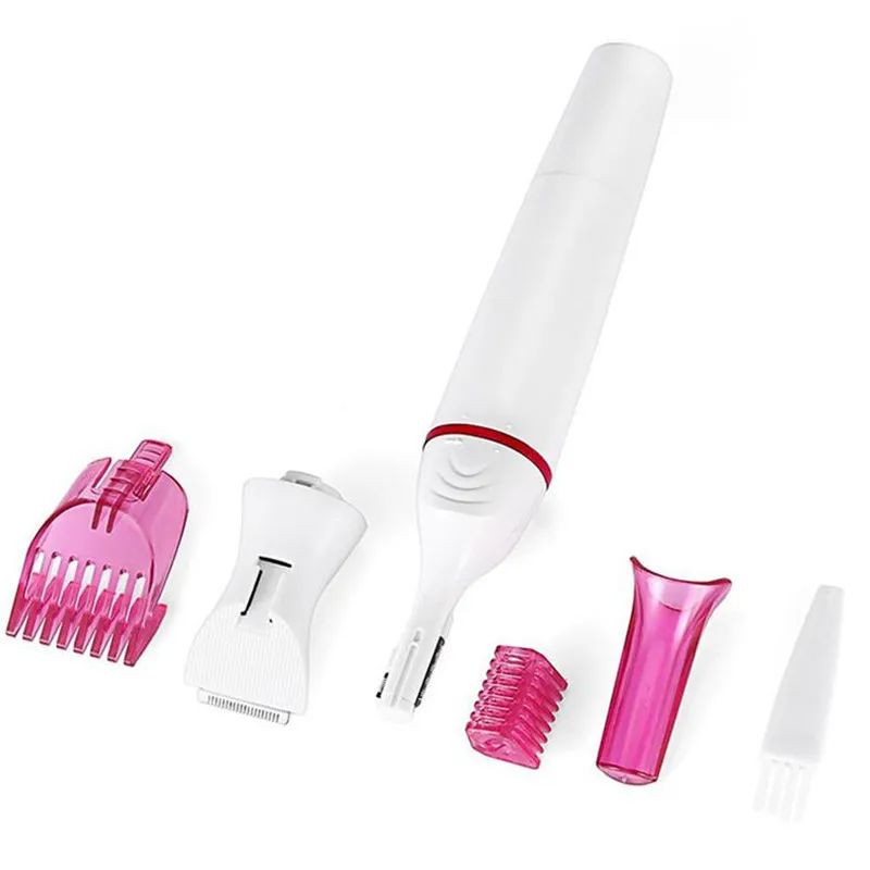 Veet Trimmer Multifunction 5 In 1 Electric Epilator Painless Trimmer For Eyebrow Body Facial Hair Removal Hair Shaver