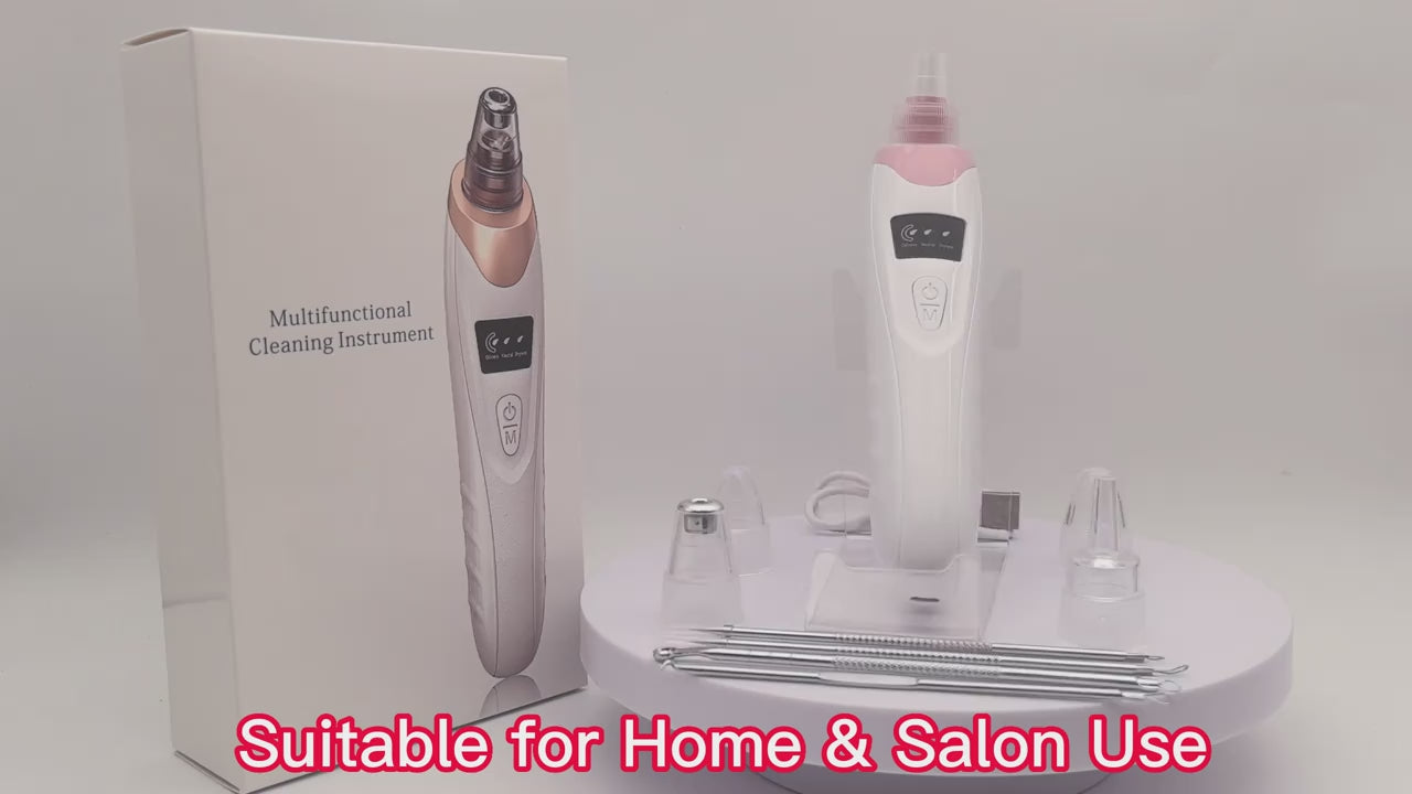 Blackhead Remover Vacuum Acne Cleaner Black Spots Removal Facial Deep Cleansing Pore Cleaner Machine