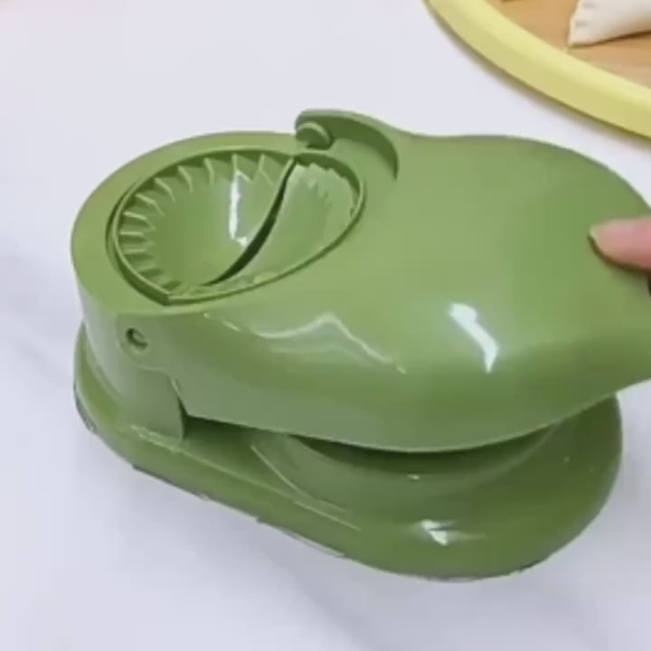 2-in-1 Dumpling Wrapper Tool Food Grade Manual Dumpling Wrapper Mold Labor-saving Baking Pastry Home Kitchen Gadget
