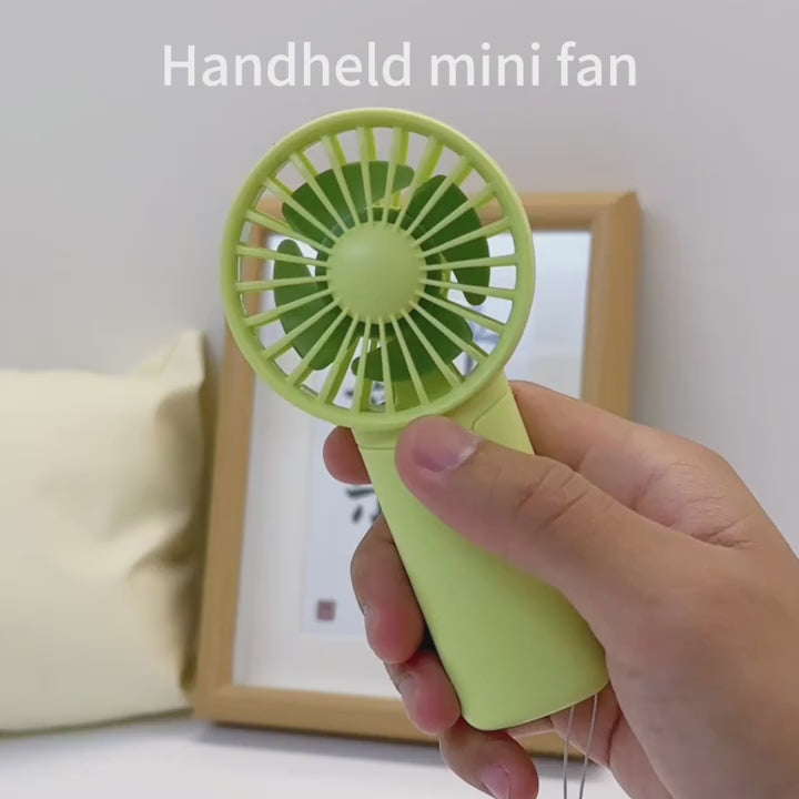 Handheld Mini Fan Portable USB Charging